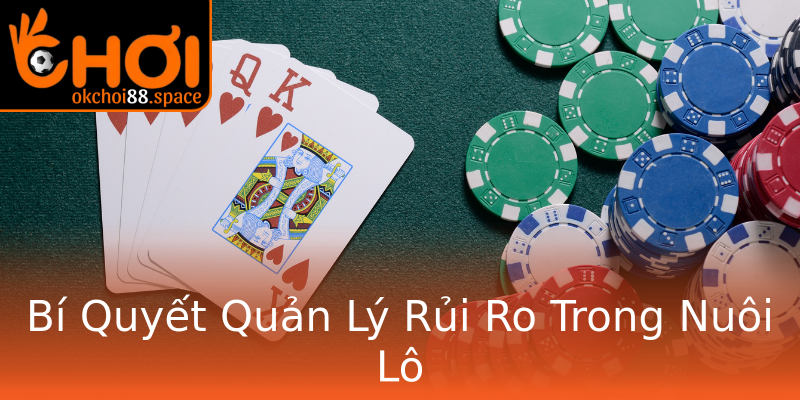 Bí Quyết Quản Lý Rủi Ro Trong Nuôi Lô Bí Quyết Quản Lý Rủi Ro Trong Nuôi Lô